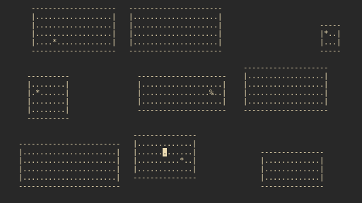 Room's location and dimension variance